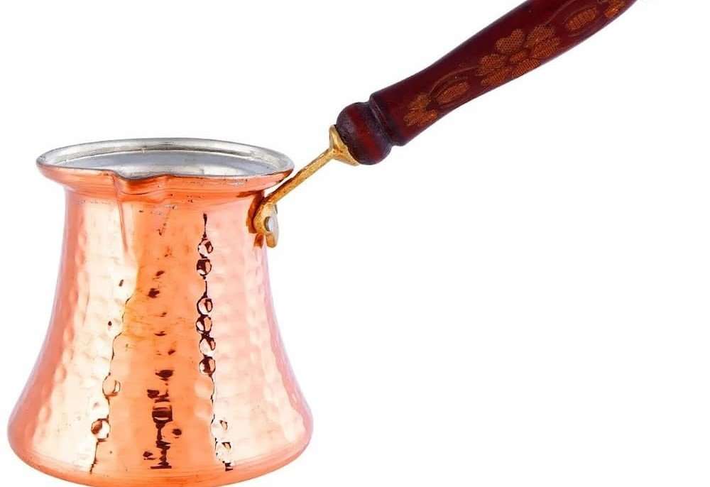 قهوه جوش مسی ارزان مناسب استفاده روزمره و اقتصادی